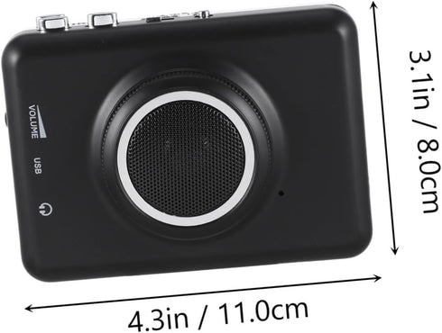 Cassette MP3 DOITOOL to Converter Built-in Speaker USB Tape Player for Music Conversion Portable Audio Digital
