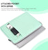 Mint Green Laptop Sleeve Case 15.6 16 Inch, Water-Resistant Shockproof Carrying Cover with Accessory Pocket for HP,