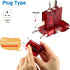 ROAD WARRIOR International Travel Plug Adapter, Europe/UK/Australia/USA/India/China, Does Not Convert Voltage, Slim