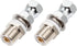Heavy Duty SO-239 Stud Mount - CB Radio Antenna Standard 3/8 x 24 Threaded Adapter (2 Pack)