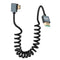 CERRXIAN 8K Left Angled Mini HDMI to HDMI Cable, 48Gbps High Speed