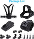 Accessories Kit for GoPro Hero 9, Insta360 One X4/X3/X2/X, Quick Release Head Strap, Chest Mount, 360 Wrist Strap