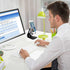YOSHINE Upgraded Phone Stand for Desk, Adjustable Foldable Aluminum Holder for All iPhone Smartphones and iPad Tablets