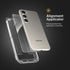 magglass Matte Screen Protector for Samsung Galaxy S24, Anti Glare Tempered Glass with Easy Applicator (2024 Release)