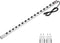 Long Heavy Duty Power Strip, 16 Outlet Metal Power Strip with 6FT Cord, 15A, 125V