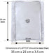 Waterproof Cover for 14 inch Laptop Dustproof Scratch Proof Translucent Zip Lock PVC Bag