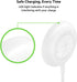 Belkin Magnetic Wireless Charger (Power Supply Not Included) with 2M (6ft) Extra-Long Cable Qi Charging Pad for iPhone