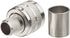 wlaniot PL259 Crimp Connector, 2pcs Male Connector for LMR-400 RG-213 CB Ham Radio Antenna