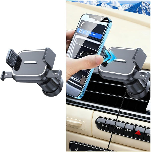 Ywdiml Car Phone Holder, 360 Rotatable Vehicle Air Vent Mobile Phone Stand with