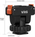 VRIG Express 5Pro, 180 1/4" 360,Action4,Action3 VRIG Cold Shoe Action Camera Magnetic Quick Mount Holder for DJI OSMO