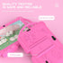 Kids 7 Inch Tablet for Android 12, Toddler Tablets with Protective Cover, 32GB+4GB WiFi Bluetooth Dual Camera