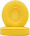 Replacement Ear Pads for Beats Solo 2.0 3.0 Wireless Headphones, Soft Comfort Protein Leather Memory Foam (Yellow)