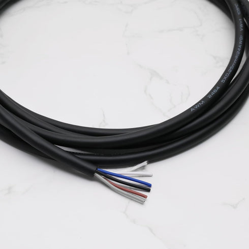 5 Pin M12 Sensor Connector Straight Aviation Cable Male to Male Waterproof Electrical Cable for Automation