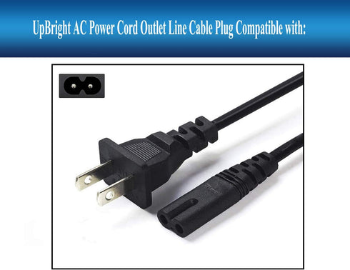 UpBright AC Power Cable Cord Compatible with JBL Boombox 3 III, 160W Powerful Sound PartyBoost Portable Bluetooth