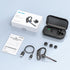 New bee Bluetooth Headset Wireless Earpiece with 500mah Charging Case, 80h Playtime and Noise Cancelling