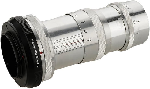 M4/3) Fotodiox Lens Mount Adapter for Nikon Nikkor S, Contax RF, or Kiev Rangefinder External Bayonet Lenses to Micro