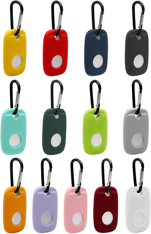 Compatible for Tile Pro (2022) Case 2-Pack - Powerful Bluetooth Tracker Holder with Keychain for Keys and Bags