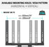 Mounting Dream Soundbar Mount for SONOS Beam - Easy Access Design with Sliding Block