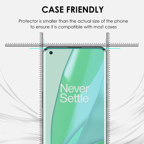 Matte Screen Protector for OnePlus 9 Pro - Tempered Glass UV Set, Anti-Glare, Anti-Fingerprint, 9H Scratch Resistant