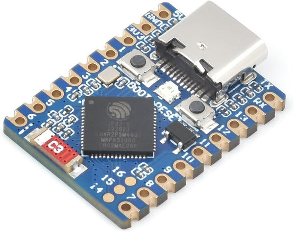 waveshare ESP32-S3 Mini Development Board, 2.4GHz Wi-Fi & Bluetooth 5, ESP32-S3FH4R2 Dual-Core Processor, USB Type-C