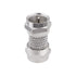 Goupchn F Type Male to Male Coax Connector 75 Ohm RG6 Coaxial Adapters (2 Pack)