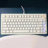 114 Keys White Jade Keycaps PBT Doubleshot Cherry Profile Keycap Set for 61/87/104/108 Mechanical Keyboard