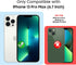 Magnetic Phone Case for iPhone 13 Pro Max, Compatible with MagSafe, Built-in Camera Lens Protector, Military Grade Drop