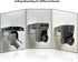 PTZ Camera Wall Mount Bracket, Solid Metal White Color Mounting Bracket for All Brands of PTZ Cameras