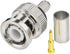 SUPERBAT BNC Crimp Connectors Kit, BNC Male + Female Crimp Solder Attachment for Low Loss Coax Cable