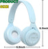 Generic Headset Upgraded Hybrid Noise Cancelling Bluetooth Headphones Over Ear Wireless Bluetooth with Mic Soft-Earpads