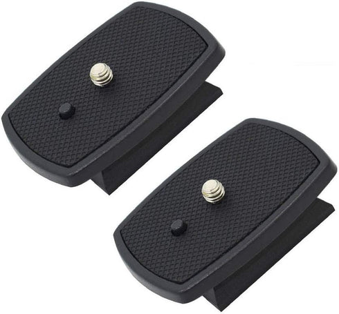 Tripod Quick Release Plate Camera Mount Adapter Replacement for CX-444, CX-888, CX-460, CX-470, CX-570 (Pack of 2)