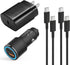 Samsung Super Fast Charger Type C Kit - 25W PD USB C Wall/Car Charger for Galaxy S25/S24/S23/S22/Plus/Ultra/Note