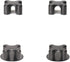 Magnetic Cable Holder Clip, Desktop Cord Keeper Organizer for Home Office Supplies, Wire Management (Black 10Pcs)