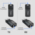PWAY HDMI Extender 165ft, Audio Video 1080P Over Cat5 Cat6 Ethernet Cable for Long Distance Signal Transmission