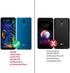 TJS Phone Case Compatible with LG K40/K12 Plus/X4/Solo LTE/Harmony 3/Xpression Plus 2 with Tempered Glass Protector