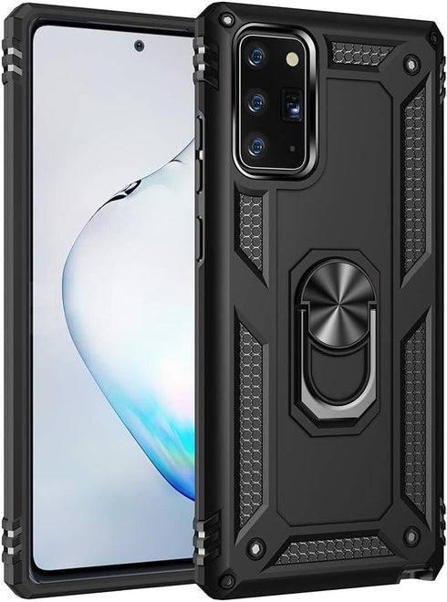 Samsung Galaxy Note 20 Case Military Grade Drop Impact 5G Armor Heavy Duty Shockproof with 360 Metal Rotating Ring