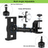 Kitchen Cabinet Tablet Holder for 7.0~12.9 inch iPad/Nexus/LG G Pads, Multi-Angle Adjustable Aluminum Alloy Arm