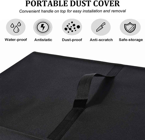Printer Dust Cover, Antistatic Water-Proof Heavy Duty 600D Nylon Sleeve for HP, EPSON, CANON, BROTHER Printers