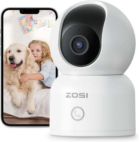 ZOSI C518 4MP Indoor Pan/Tilt Smart Home Security Camera for Pet Dog Baby