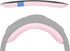 Geekria Cooling-Gel Hook and Loop Headband Pad, DIY Installation No Tool Needed, Fits Geekria Headband Cover (Pink)