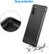 JETech Slim Fit Case for Samsung Galaxy S20 5G, TPU Material, Thin Phone Cover with Shock-Absorption (Black)
