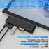 Surface Pro 9/10/11/X Docking Station with 4K HDMI, USB-C Thunderbolt 4, USB 3.0, SD/TF Card Reader