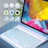 Keyboard Case for iPad Pro 11 Inch M4 with Mouse, Candy Magnetically Detachable Wireless Keyboard Case