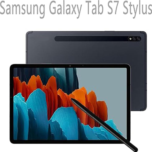 Galaxy Tab S7 Stylus Pen Replacement for Samsung Galaxy Tab S7, S7+, S7 FE, S8, S8+, S8 Ultra + Tips/Nibs (Black)