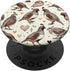 Aesthetic Beautiful Quail Pattern PopSockets Standard PopGrip
