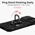 SunStory iPhone 13/14 Case (Black) - Military-Grade, HD Screen Protector, Slide Camera Cover & Kickstand.