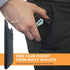 Phone Card Holder, Leather Stick-On Wallet for Back of Phone, Credit Card Holder Compatible with Most Cell Phones