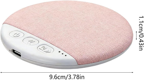 Generic Bluetooth Pillow Speaker, Mini Portable Under Pillow Speaker with White Noise Timer, Wireless Sleep Aid