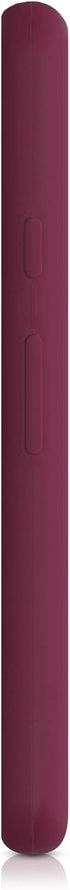 kwmobile Case Compatible with Google Pixel 4a, TPU Silicone Phone Cover with Soft Finish - Rhubarb Red