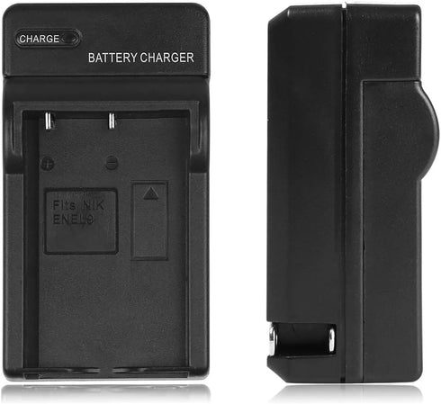 EN-EL9 EN-EL9a Battery Charger for Nikon EN-EL9, Compatible with D40, D40X, D60, D3000, D5000 Cameras